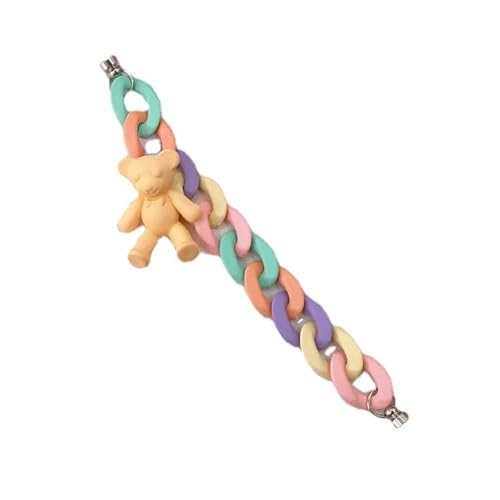 Ruarby Handyhüllen, Umhängeband für Damen und Mädchen, ästhetische Handschlaufe mit kleinem Bärenfigur, Umhängeband, Handyschnur Ruarby Handyhüllen, Umhängeband für Damen und Mädchen, ästhetische Handschlaufe mit kleinem Bärenfigur, Umhängeband, Handyschnur von Ruarby