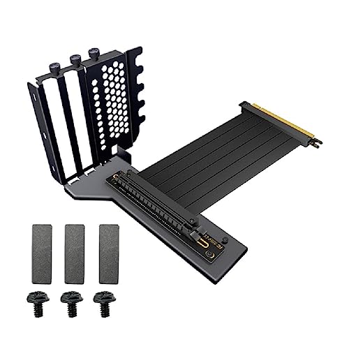 Ruarby Vertikale Grafikkarten Halterung GPU Grafikkarte VGA Unterstützung Halter Set Mit PCIe Kabel Grafikkartenhalterung Ruarby Vertikale Grafikkarten Halterung GPU Grafikkarte VGA Unterstützung Halter Set Mit PCIe Kabel Grafikkartenhalterung von Ruarby