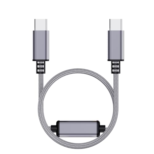 USB ToAdapter, robustes Nylongewebe zum Anschluss von Kopfhörern und Lautsprechern, überlegener Klang von Ruarby