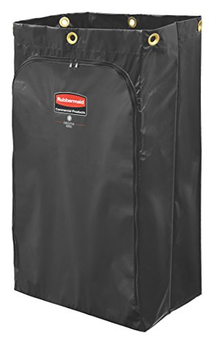 Rubbermaid 1966720 Commercial Executive Series Reinigungswagentasche, 24 Liter, Schwarz von Rubbermaid Commercial Products