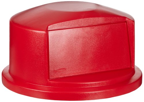 Rubbermaid Commercial Products 0.112 cu m Dome Top - Red von Rubbermaid Commercial Products