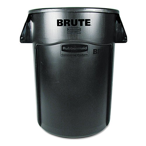 Rubbermaid Commercial Products 166.5L BRUTE Container with Venting Channels - Black von Rubbermaid Commercial Products