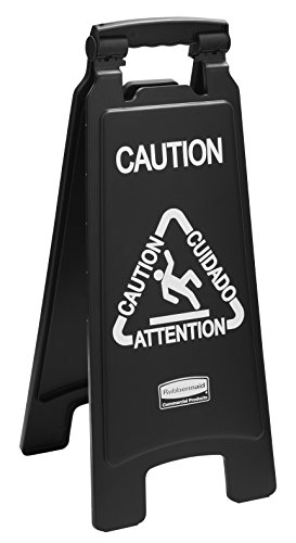 Rubbermaid Commercial Products 1867505 2-Sided Caution Sign (Pack of 6) von Rubbermaid Commercial Products