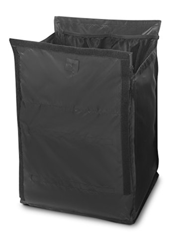 Rubbermaid Commercial Products 1902701 Quick Cart Replacement Liner (Large, Pack of 6) Black von Rubbermaid Commercial Products