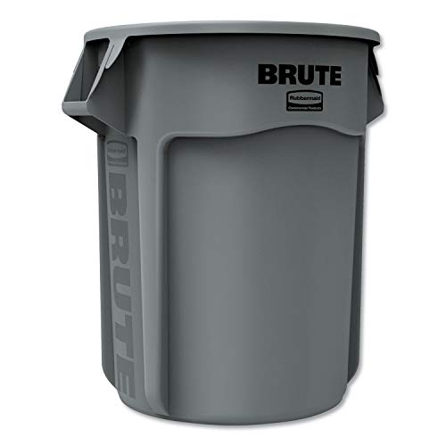 Rubbermaid Commercial Products Brute Round Container 208.2 L - Grey von Rubbermaid Commercial Products
