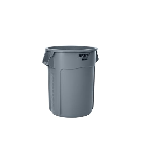 Rubbermaid Commercial Products Brute Round Container 208.2 L - Grey von Rubbermaid Commercial