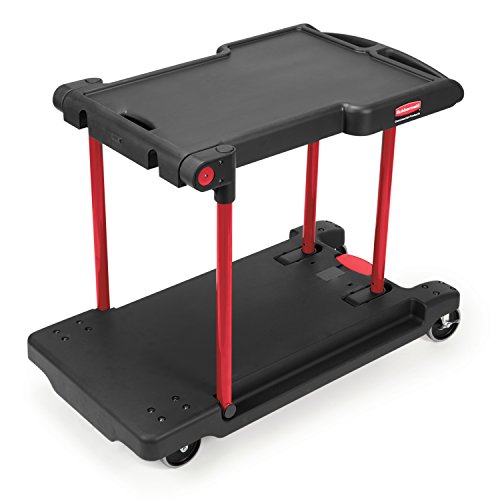 Rubbermaid Commercial Products Convertible Utility Cart - Black Rubbermaid Commercial Products Convertible Utility Cart - Black von Rubbermaid Commercial
