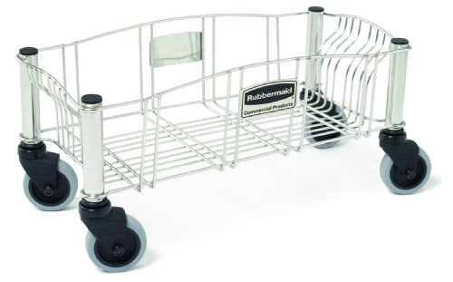 Rubbermaid Commercial Products Dolly for Slim Jim Container - Stainless Steel von Rubbermaid Commercial Products