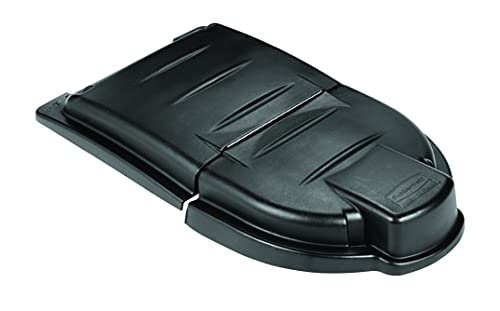 Rubbermaid Commercial Products Mega BRUTE Mobile Waste Collector Lid - Black von Rubbermaid Commercial Products