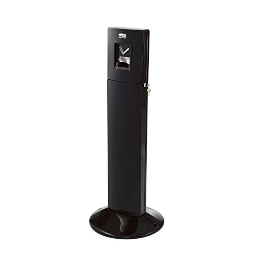 Rubbermaid Commercial Products Metropolitan Smokers' Station - Black von Rubbermaid Commercial Products