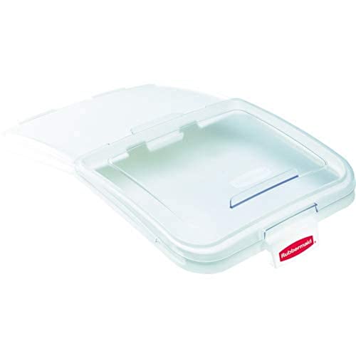 Rubbermaid Commercial Products ProSave Sliding Lid with 0.9 Litre Scoop for FG360388 Ingredient Bin - Clear von Rubbermaid