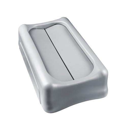 Rubbermaid Commercial Products Slim Jim Deckeleinheit für Recyclingstation für Flaschen, grau, 1 Rubbermaid Commercial Products Slim Jim Deckeleinheit für Recyclingstation für Flaschen, grau, 1 von Rubbermaid