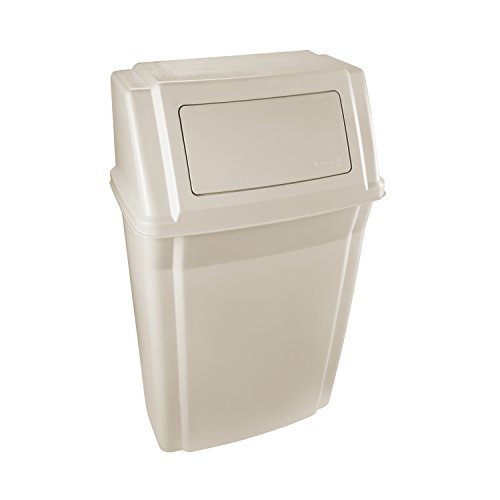 Rubbermaid Commercial Products Slim Jim Wall Mounted Container, 56.8 L - Beige von Rubbermaid Commercial Products