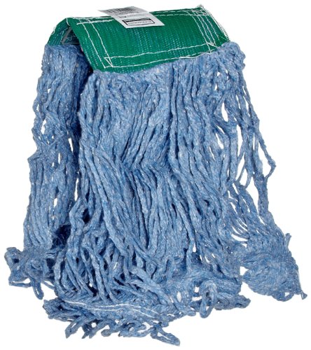 Rubbermaid FGD25206BL00 Super Stitch Blend Mop, Größe M, Blau von Rubbermaid