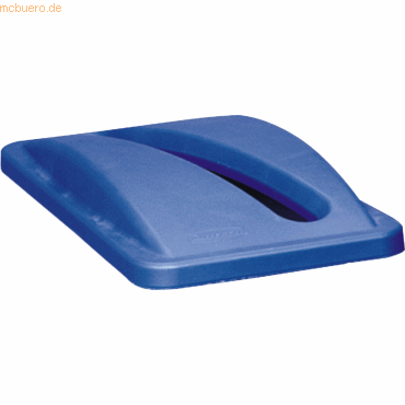 Rubbermaid Deckel für Abfallsammler Slim Jim Papiereinwurf blau Rubbermaid Deckel für Abfallsammler Slim Jim Papiereinwurf blau von Rubbermaid