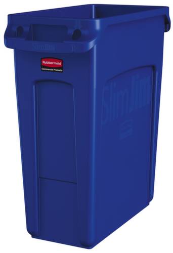 Rubbermaid 0086876227901 Wertstoffbehälter 60l (B x H x T) 279 x 635 x 558mm Blau 1St. von Rubbermaid