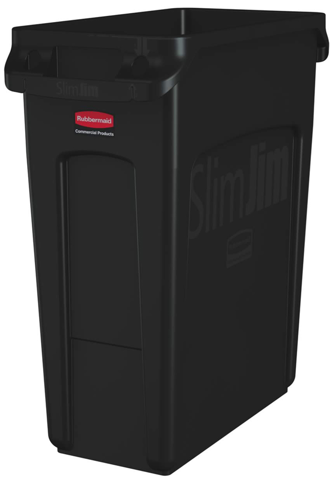 Rubbermaid Abfallbehälter Slim Jim mit Lüftungskanälen Rubbermaid Abfallbehälter Slim Jim mit Lüftungskanälen von Rubbermaid