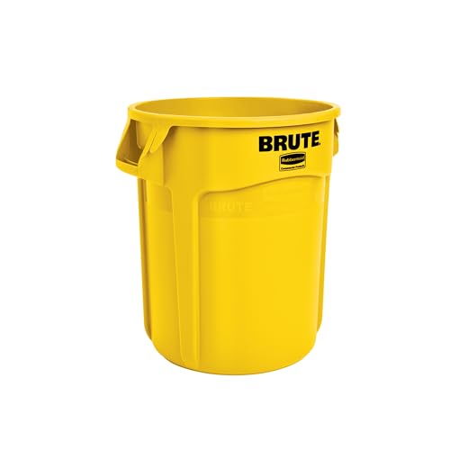 Rubbermaid Abfalleimer, robust, mit Deckel 10 Gallon FG261000YEL 1 von Rubbermaid Commercial
