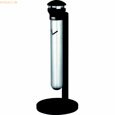 Rubbermaid Ascher Infintiy freistehend schwarz/silber Rubbermaid Ascher Infintiy freistehend schwarz/silber von Rubbermaid