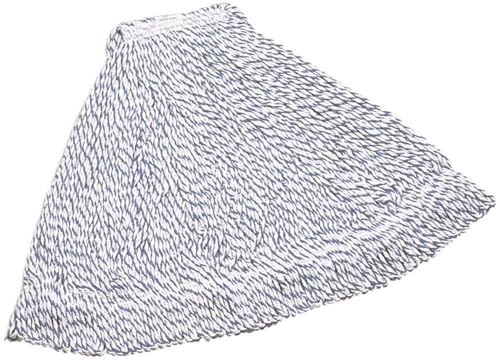 Rubbermaid Commercial 24 OZ Web Foot® Finish Wet Mop, 1 IN Headband, White, (FGA41306WH00) von Rubbermaid