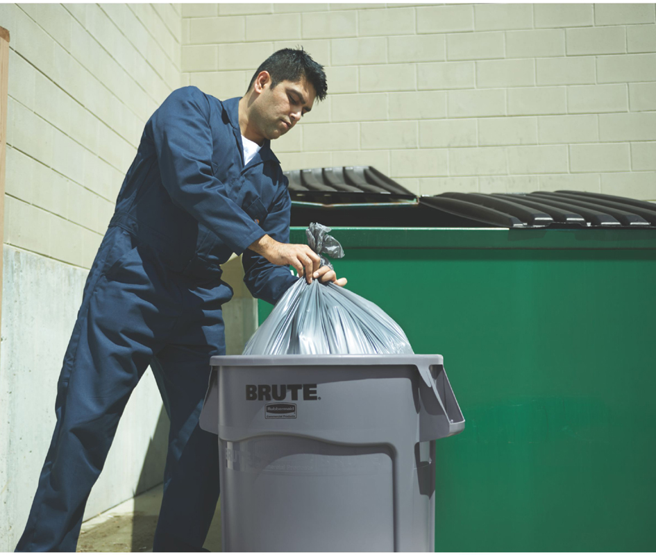 Rubbermaid Container BRUTE 208,2 Liter, aus PP, grau Rubbermaid Container BRUTE 208,2 Liter, aus PP, grau von Rubbermaid