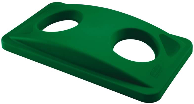 Rubbermaid Deckel Slim Jim für Flaschen, grün von Rubbermaid