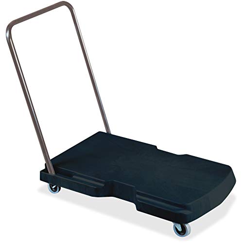 Rubbermaid Dreifacher Trolley Utility-Duty Home/Office Warenkorb, 250 LB Kapazität, 20 1/5,1 cm X 32 1/5,1 cm schwarz (fg440000bla) von Rubbermaid Commercial