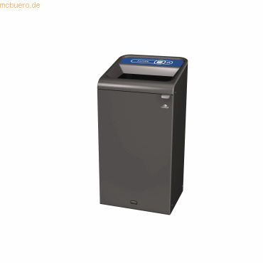 Rubbermaid Recyclingstation 2154772 87l Behältereinheit Papier grau/bl Rubbermaid Recyclingstation 2154772 87l Behältereinheit Papier grau/bl von Rubbermaid