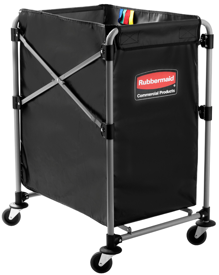 Rubbermaid Sack für Klappwagen X-Cart, 150 Liter, schwarz von Rubbermaid