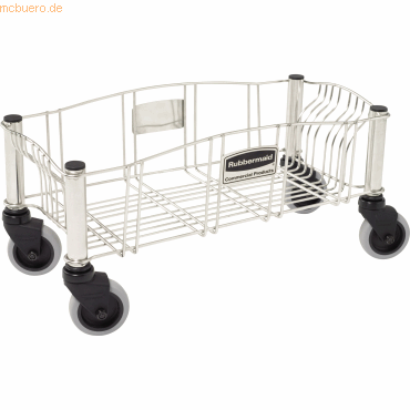 Rubbermaid Transportroller Slim Jim R050528 Edelstahl silber Rubbermaid Transportroller Slim Jim R050528 Edelstahl silber von Rubbermaid