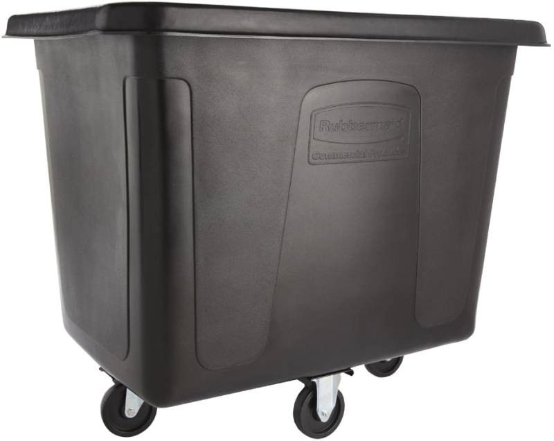 Rubbermaid Transportwagen Cube Truck 0,2 m3, schwarz von Rubbermaid