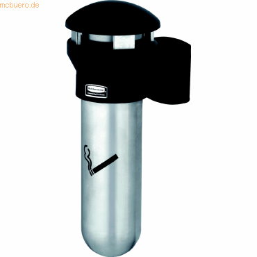 Rubbermaid Wandascher Infintiy schwarz/silber Rubbermaid Wandascher Infintiy schwarz/silber von Rubbermaid