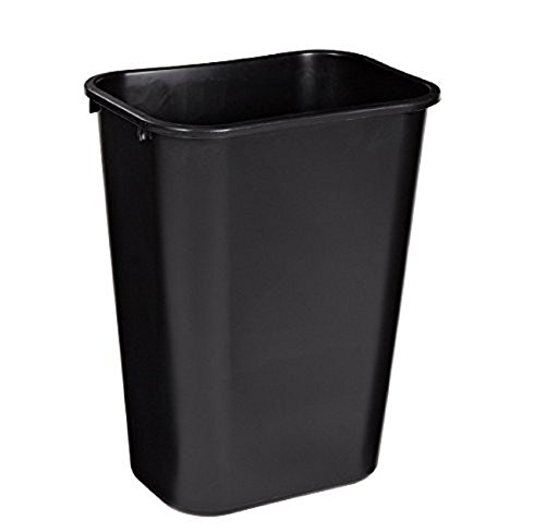 Rubbermaid fg295700bla rechteckig Abfalleimer, 39 L, Schwarz (12 Stück) von Rubbermaid Commercial