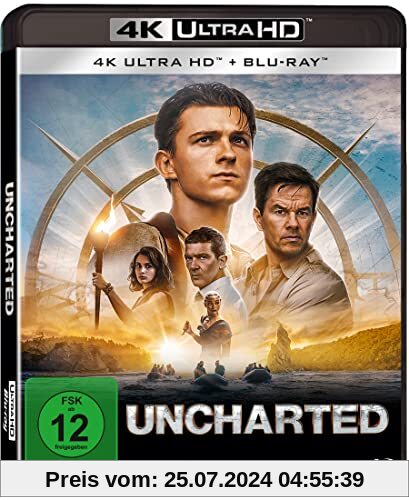 Uncharted (4K Ultra HD) (+ Blu-ray) von Ruben Fleischer
