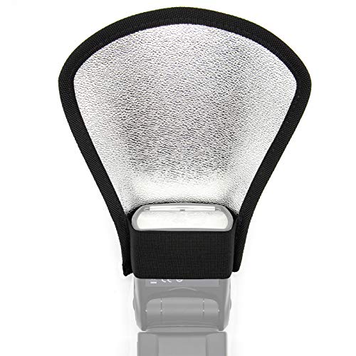 Ruberg Blitz Reflektor Blitz Diffusor Makro 2 in 1 Universal Blitz Diffusor Flash Diffusor Biegbar Silber/Weiß Reflektor mit Gummiband Geeignet für Canon, Nikon, Sony 1PCS Ruberg Blitz Reflektor Blitz Diffusor Makro 2 in 1 Universal Blitz Diffusor Flash Diffusor Biegbar Silber/Weiß Reflektor mit Gummiband Geeignet für Canon, Nikon, Sony 1PCS von Ruberg