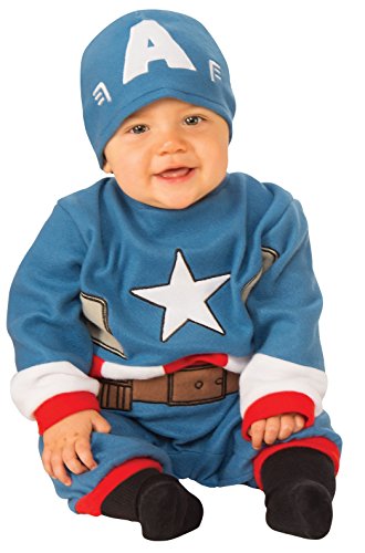Rubie's Baby Captain America Marvel (510361-NB) von Rubie's