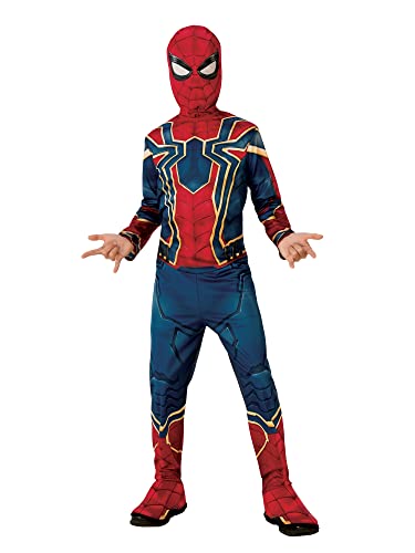 Rubie's offizielles Avengers Iron Spider, Spiderman klassisch Kinderkostüm - small, Alter 3-4, Körpergröße 117 cm, Welttag des Buches von Rubie's