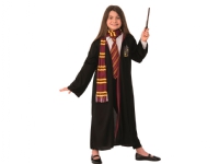 HARRY Potter GRIFFINDOR Kostüm mit Zauberstab, Halstuch und Krawatte 4-10 Jahre von Rubies