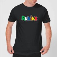 Rubik's Core Logo Men's T-Shirt - Black - 5XL von Rubiks