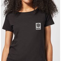 Rubik's Rubiks Box Pocket Women's T-Shirt - Black - 3XL von Rubiks