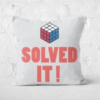 Solved It! Messed Up! Square Cushion - 50x50cm - Soft Touch von Rubiks
