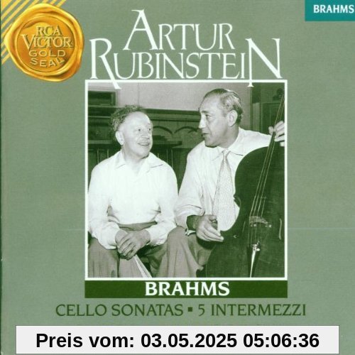 Cellosonaten/5 Intermezzi von Rubinstein