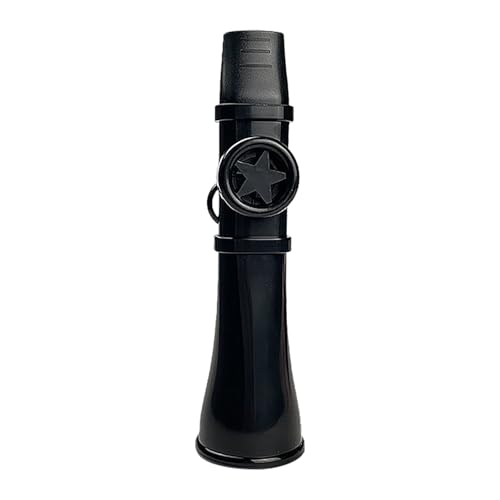 Kazoo für Kinder und Erwachsene, Kazoos-Saxophon mit Schlüsselband, Leicht zu Erlernende Instrumente, Verbessertes Kazoo-Musikinstrument, Great Sound (Schwarz) von Rubu22a