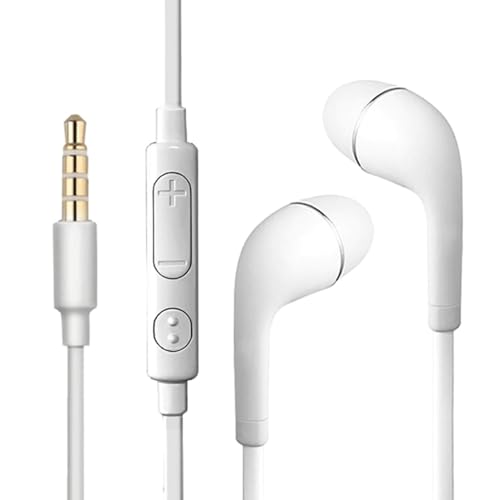 Rubu22a kopfhörer mit Kabel in Ear kopfhörer Kabel Ohrhörer mit Mikrofon,l und Mikrofon in Schwarz – Für grenzenlosen Musikgenuss mit der Pure Bass Sound Technologie, 1er Pack von Rubu22a