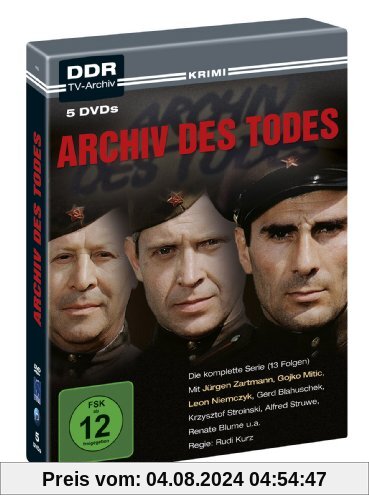 Archiv des Todes - DDR TV-Archiv (5 DVDs) von Rudi Kurz