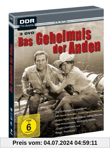 Das Geheimnis der Anden - DDR TV-Archiv ( 3 DVD's ) von Rudi Kurz