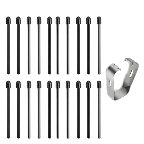 20/10/5 Stück Nachfüllminen mit weicher Spitze und Clip für gleichmäßigen Tintenfluss für Max3 Remarkable 2 Maker von Rudiaoa
