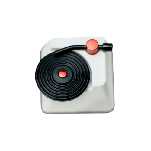 3D-Tastenkappe, mechanische Tastaturen, Vinyl-Schallplatten, original, personalisierbar, für Tastatur-Zubehör von Rudiaoa