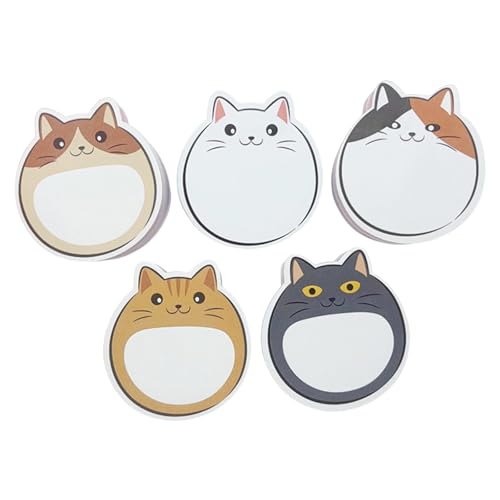5pcs Selves Adhäsive Stick Notes Pad Cats Form Stick Notnoten Stick Pad Entfernbarer Sticksnoten Notizblock Note Pad Set Set Set 5pcs Selves Adhäsive Stick Notes Pad Cats Form Stick Notnoten Stick Pad Entfernbarer Sticksnoten Notizblock Note Pad Set Set Set von Rudiaoa