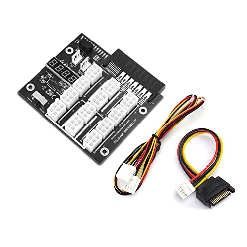 ETH BTC Mining Netzteil Adapter Konverter Board 12V GPU Board für Grafikkarte Power Mining von Rudiaoa